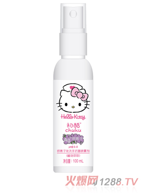 Hello Kitty初酷銀離子免洗手抗菌噴霧劑（植物萃?。?00ml