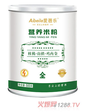 愛蓓樂(lè)營(yíng)養(yǎng)米粉-核桃山楂雞內(nèi)金