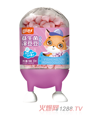倍樂媽咪益生菌溶豆豆-小牛人罐藍(lán)莓味